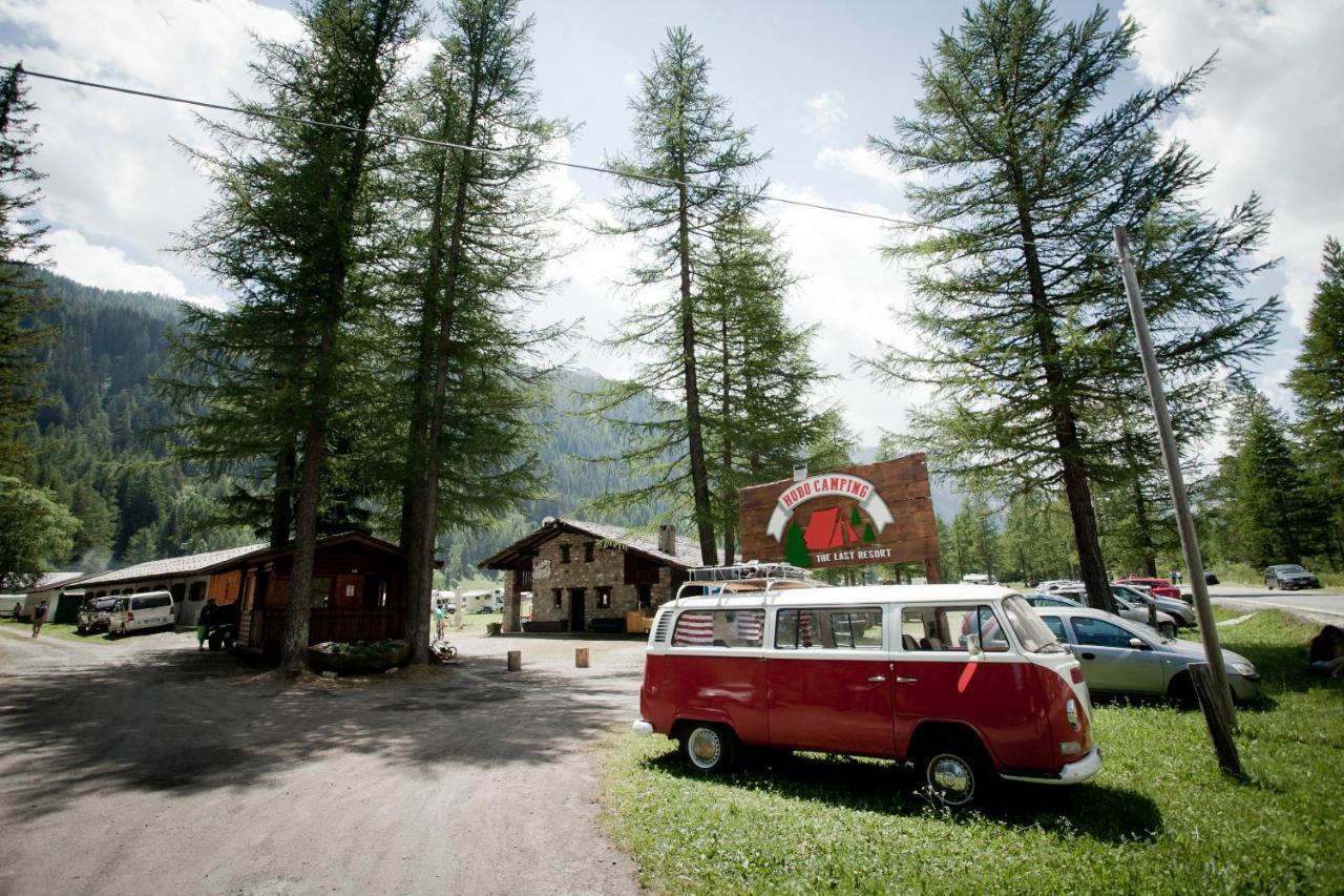 Hobo Camping Courmayeur Exterior foto